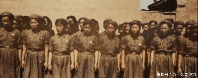 看起来|二战中的中国女兵老照片:看起来英姿飒爽,最后一张让人感慨