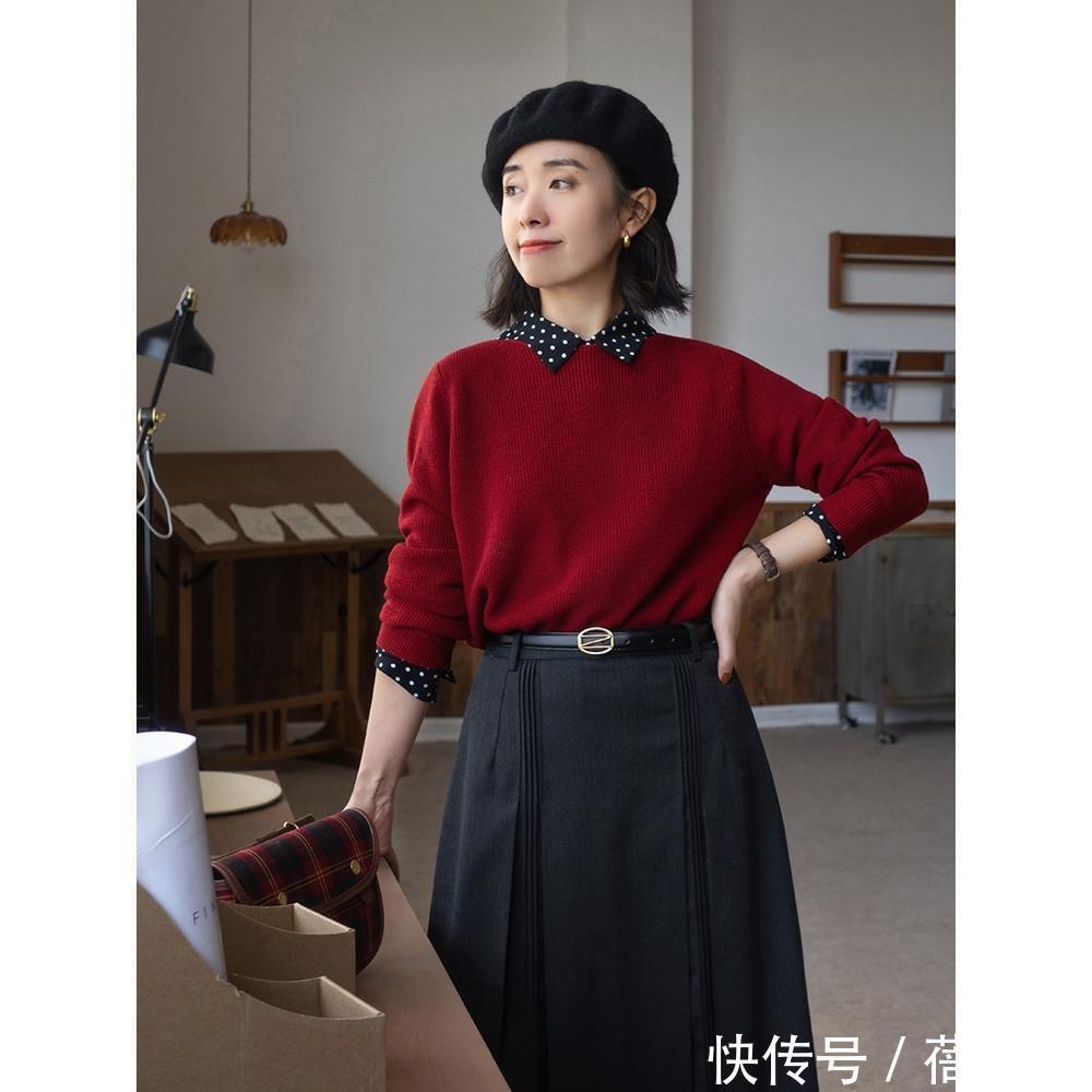 保暖 入秋后穿什么“时髦又保暖”?“针织衫”是首选,优雅又有品质感