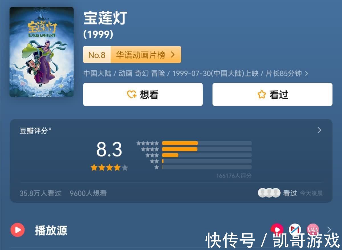 宝莲灯|追平《宝莲灯》，超过《罗小黑战记》，《雄狮少年》竟获豆瓣高分