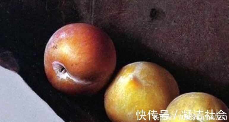 李子!冷军画柿子沾着“石灰”,卖149万不过瘾,改画李子,却卖200万
