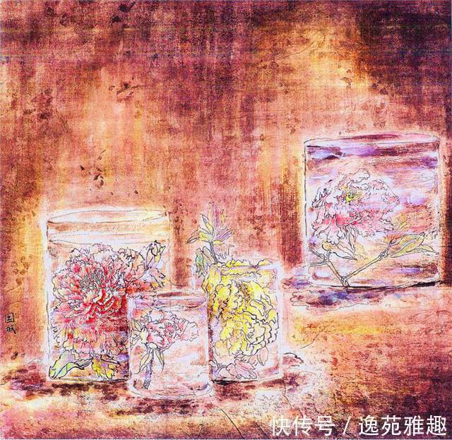 x90@「画作欣赏」岁华绘花又绘鸟，时光爱鸟更爱人，余国城画作欣赏