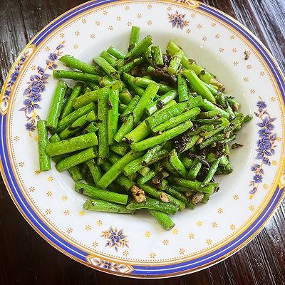 蒜泥|橄榄菜蒜泥四季豆