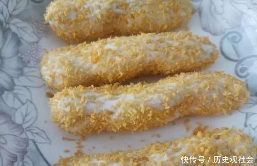 小孩|糯米粉新吃法准备一碗开水烫一烫，出锅后，大人小孩都喜欢吃