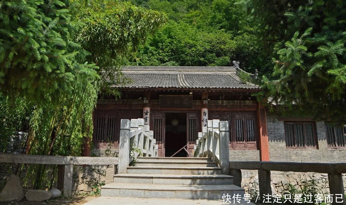 花开|西安附近的还有这样的千年古刹,曲径通幽古香古色,好美!