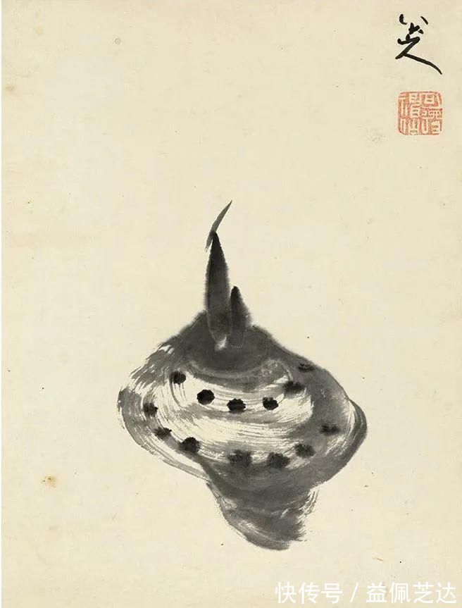 笔墨|这组册页比较全面的展现了八大山人的笔墨情怀,有山水、花鸟…