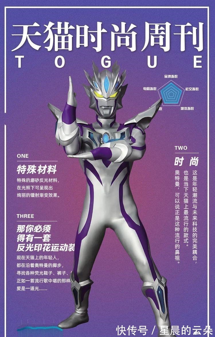 零差|《奥特曼》登上时尚杂志封面,“贝利亚”靠颜值出道,太帅了