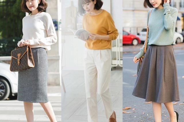 穿搭配 温柔女人最好命,秋季简约优雅系穿搭配示范,很有女人味!