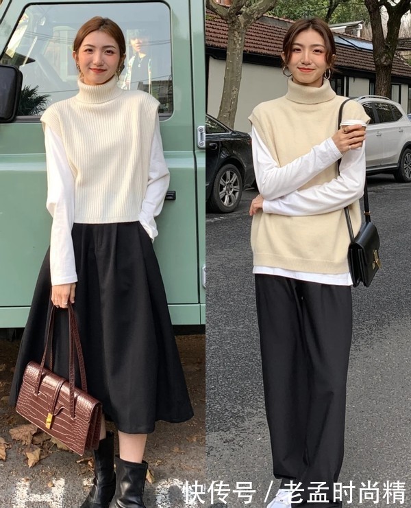 超高人气“韩系”优雅穿搭, 日常通勤两不误, 直接照着穿