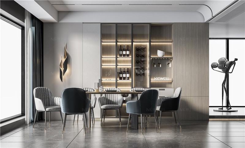 玻璃门|柯唯尔全屋定制:玻璃柜门,让家居高级感触手可及