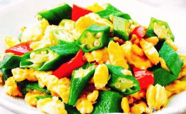 杏鲍菇|芥菜炒杏鲍菇、醋炒红薯丝、红烩丸子、秋葵秒鸡蛋的做法