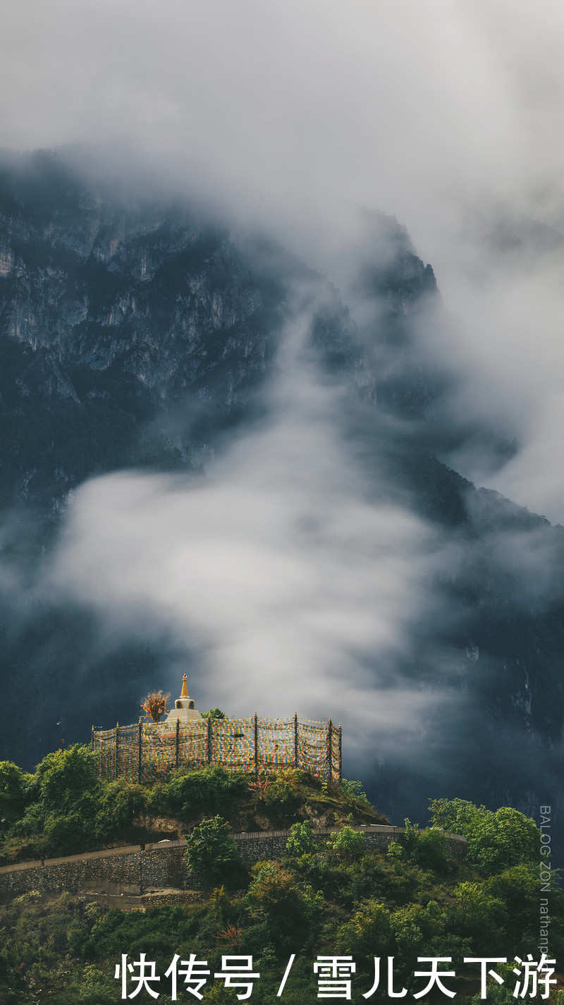 仙境|游峡谷秘境巴拉格宗，雨季仙境香格里拉