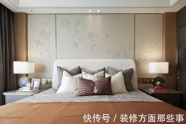 三居室|125平中式风三居室,背景墙描绘深邃又神秘的太空宇宙