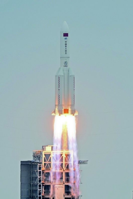 九天再迎“中国宫”写在中国空间站天和核心舱发射成功之际