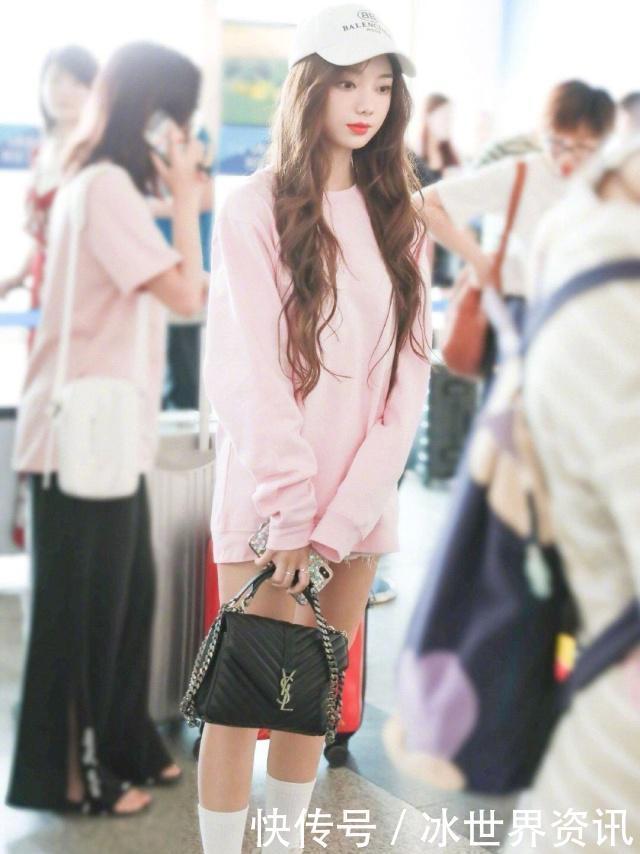 李紫婷|李紫婷精心打扮,却被一个小细节毁所有,为造型穿长袖卫衣不怕热