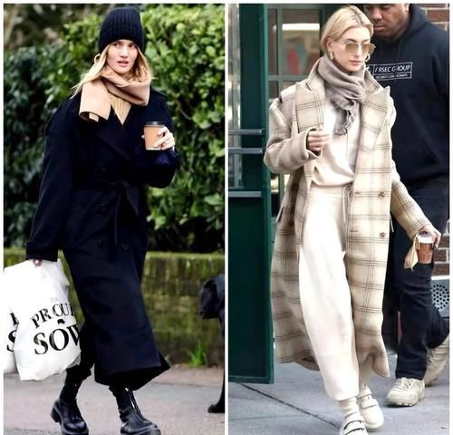  大衣|穿大衣时、如何才兼顾温度和时髦？配围巾，冬天的高级就靠它了