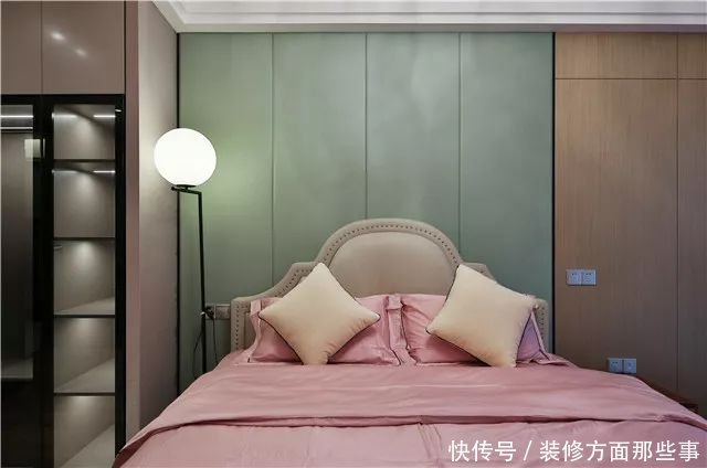 卧室|122平空间铺垫现代基调,一点摩登,一点不拘