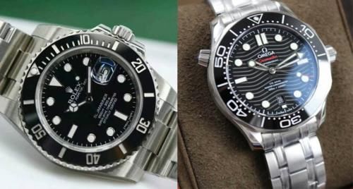 元时腕表：佩戴潜水腕表，劳力士黑水鬼跟欧米茄海马怎么搭配？