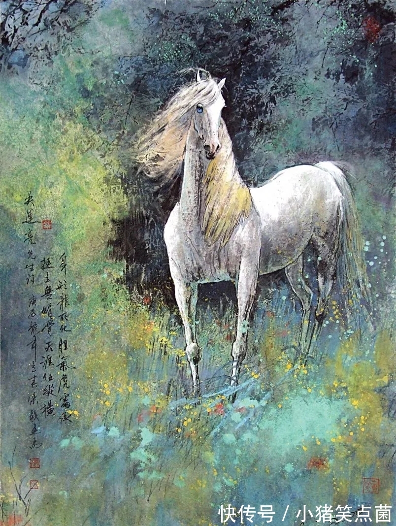 人观|他笔下的骏马,作品不落俗套,让人观之如闻其声