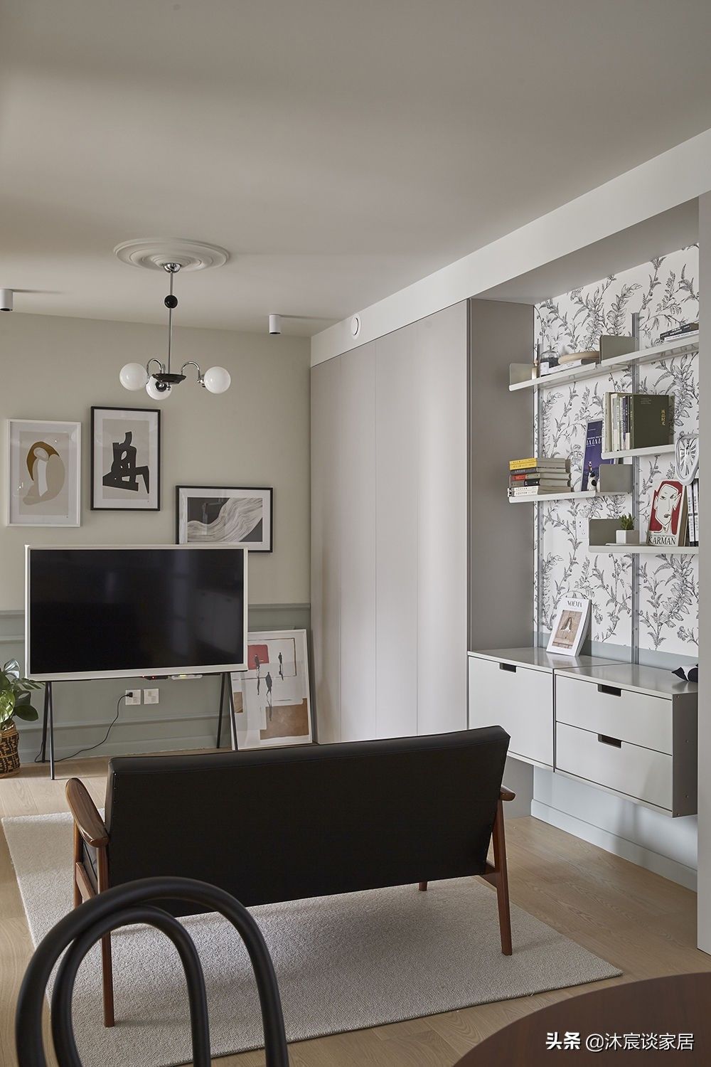 客餐厅|3处完美改造术,她让采光不好空间又小的房子,成为了理想居所