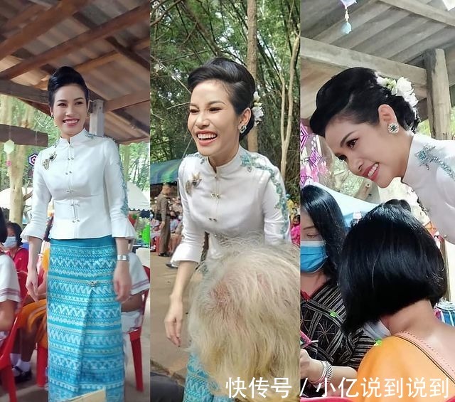 漫画|苏提达晒最新漫画好得意!蓝裙造型确实美,诗妮娜好久没有亮相了