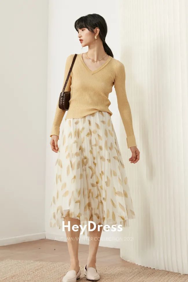 奶奶裤 针织衫+奶奶裤=好看好穿爆了！