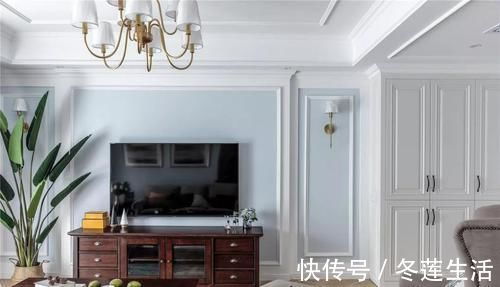 四方形|客厅不要傻傻装电视墙了，聪明人更爱这种设计，省钱好看又大气