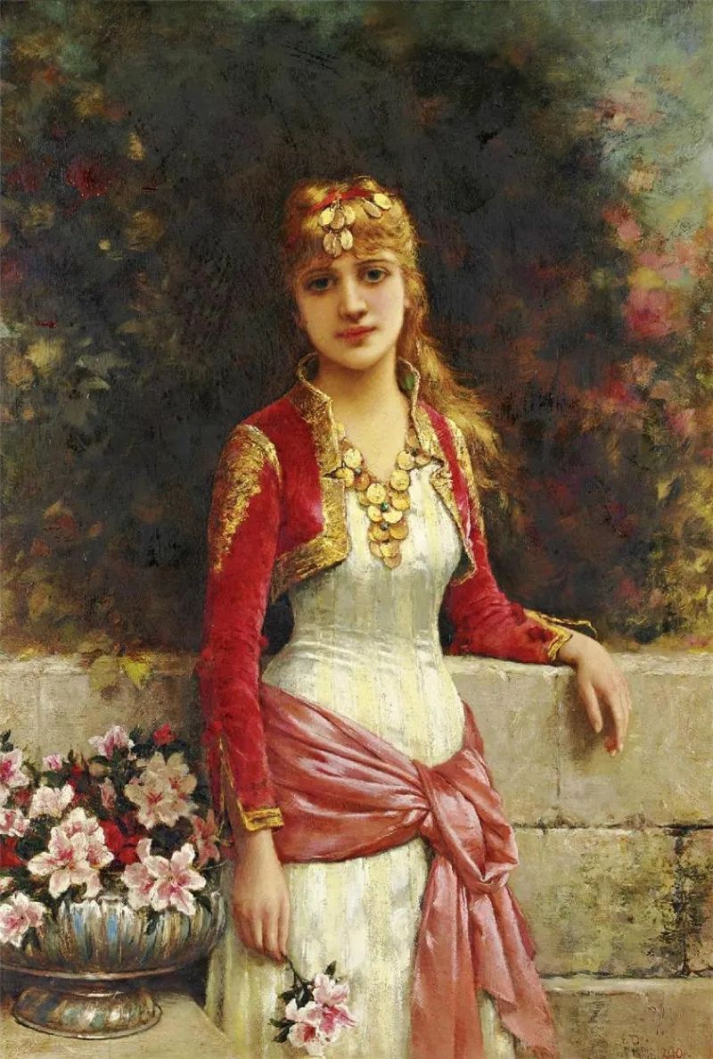 女性&埃米尔油画里的女性,无以名状之美!