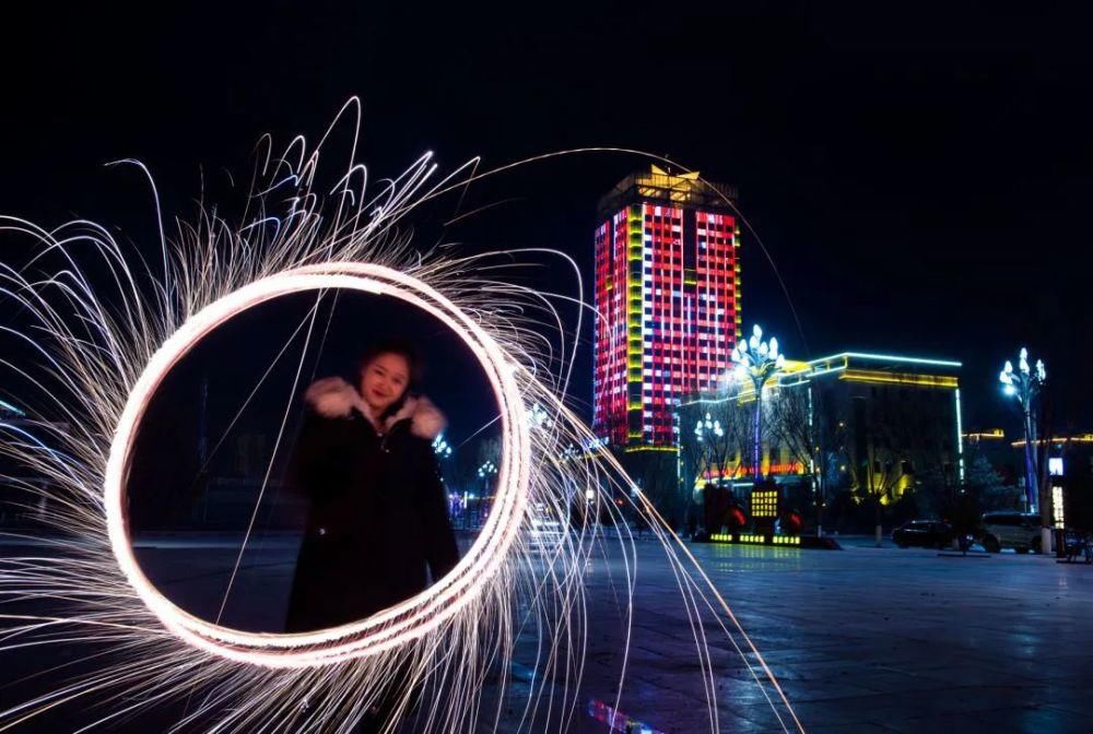 贝壳|玉门灯展高清大图，美翻啦~