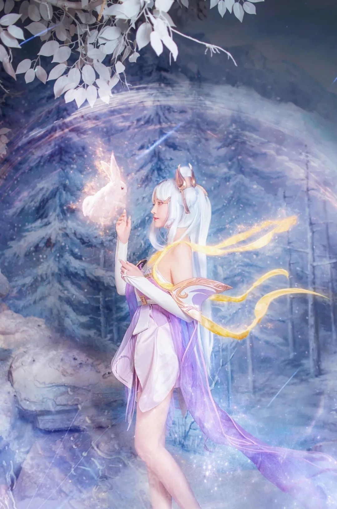 cos:王者荣耀嫦娥cos正片@露兒大魔王,我们,以温柔驱遣强者