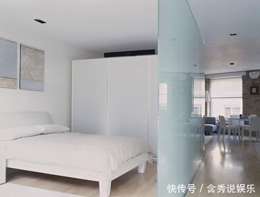 玻璃|头一次见用玻璃做隔断，真是美观又实用，老师傅都说小户型正合适