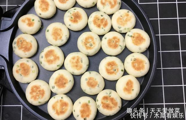 鲜香|葱香小点心,无油无糖不加一滴水,葱香味十足,鲜香挡不住