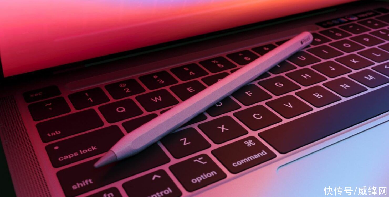 MacBook Pro概念设计 Apple Pencil底座取代Touch Bar