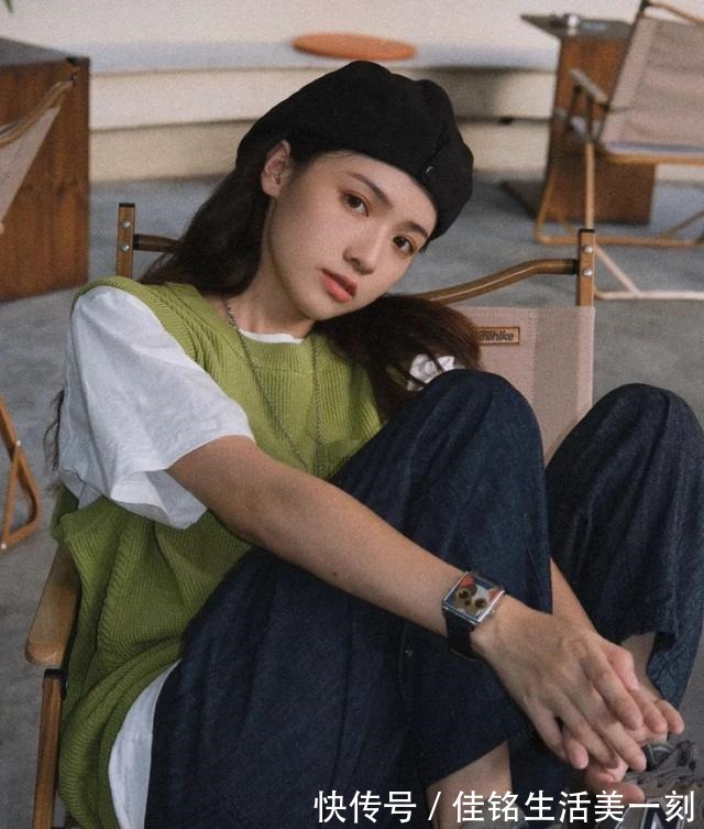 cr 适合亚洲女孩的韩式穿搭,早秋这么穿,洋气又时髦!