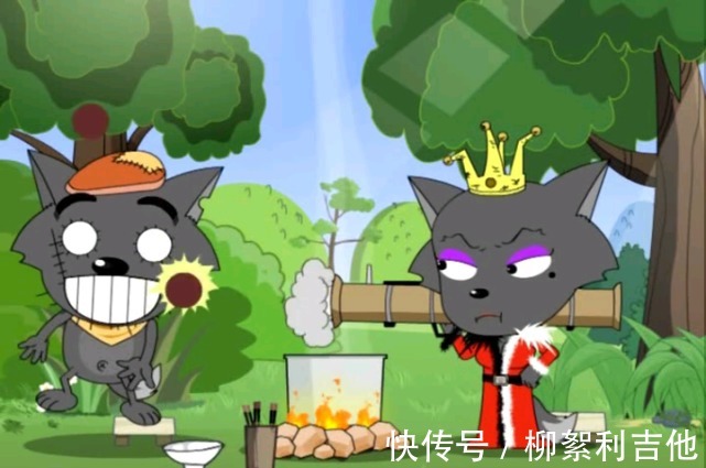 平底锅|喜羊羊与灰太狼红太狼的三样武器,平底锅很常见,狼牙棒很霸气
