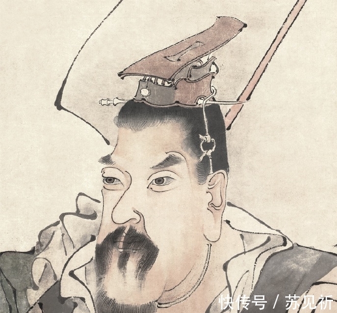 人物图$任伯年《人物图》欣赏:笔墨夸张生动,属于国画大师的代表人物