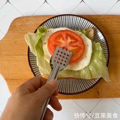 鸡胸肉|#一周减脂不重样#减脂三明治