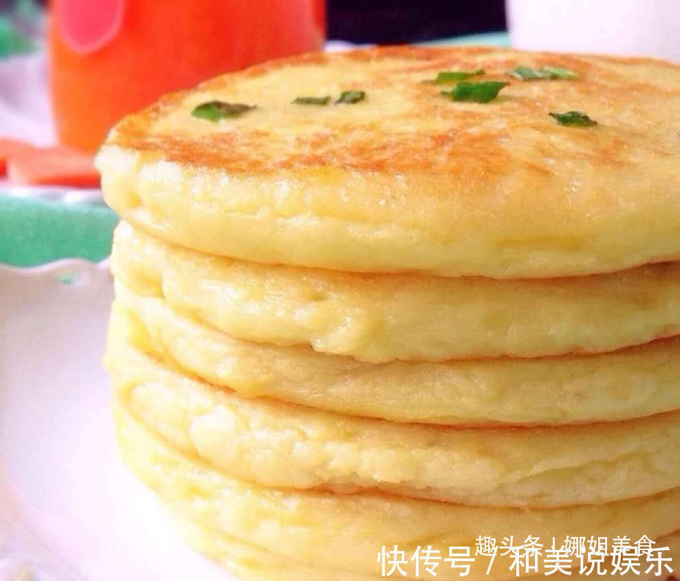 半根山药,2个鸡蛋,手不碰面,简单搅一搅,5分钟做好早餐