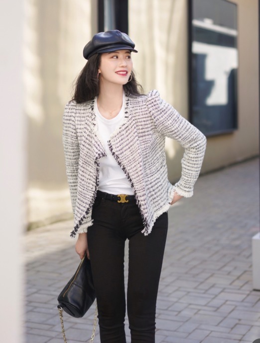 气质|穿搭开春不穿小香风就out啦!比卫衣显瘦,比西装时髦、轻松打造气质女神