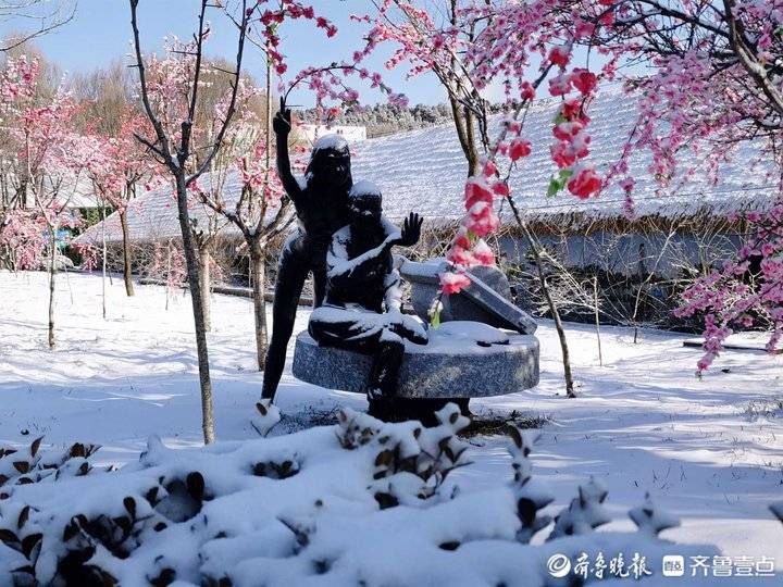 跑马岭|济南南山跑马岭迎来今冬第二场降雪！齐鲁雪乡美似童话