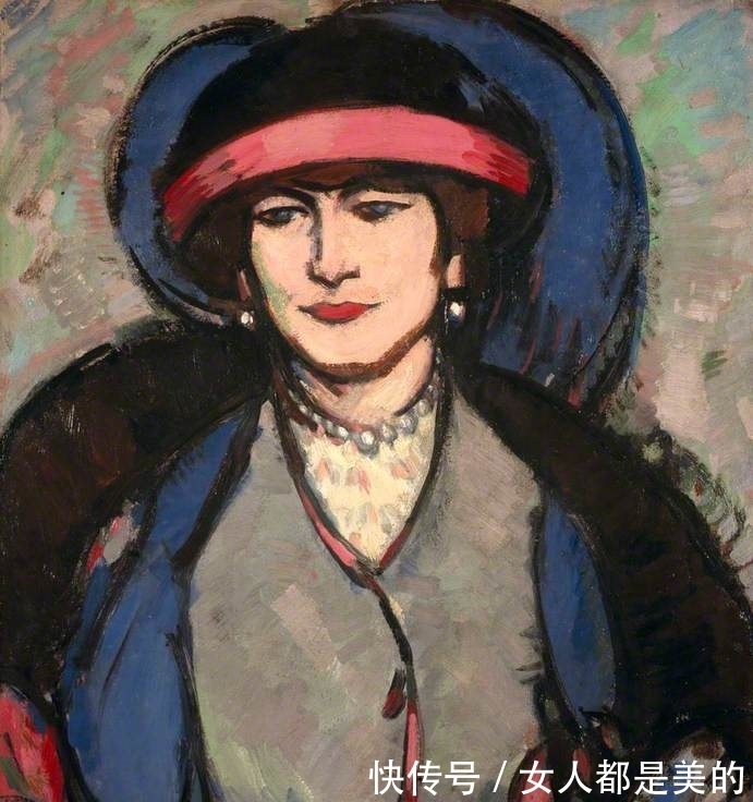 弗格森!他的油画风格多变,受野兽派启发,晚年成为苏格兰色彩大师