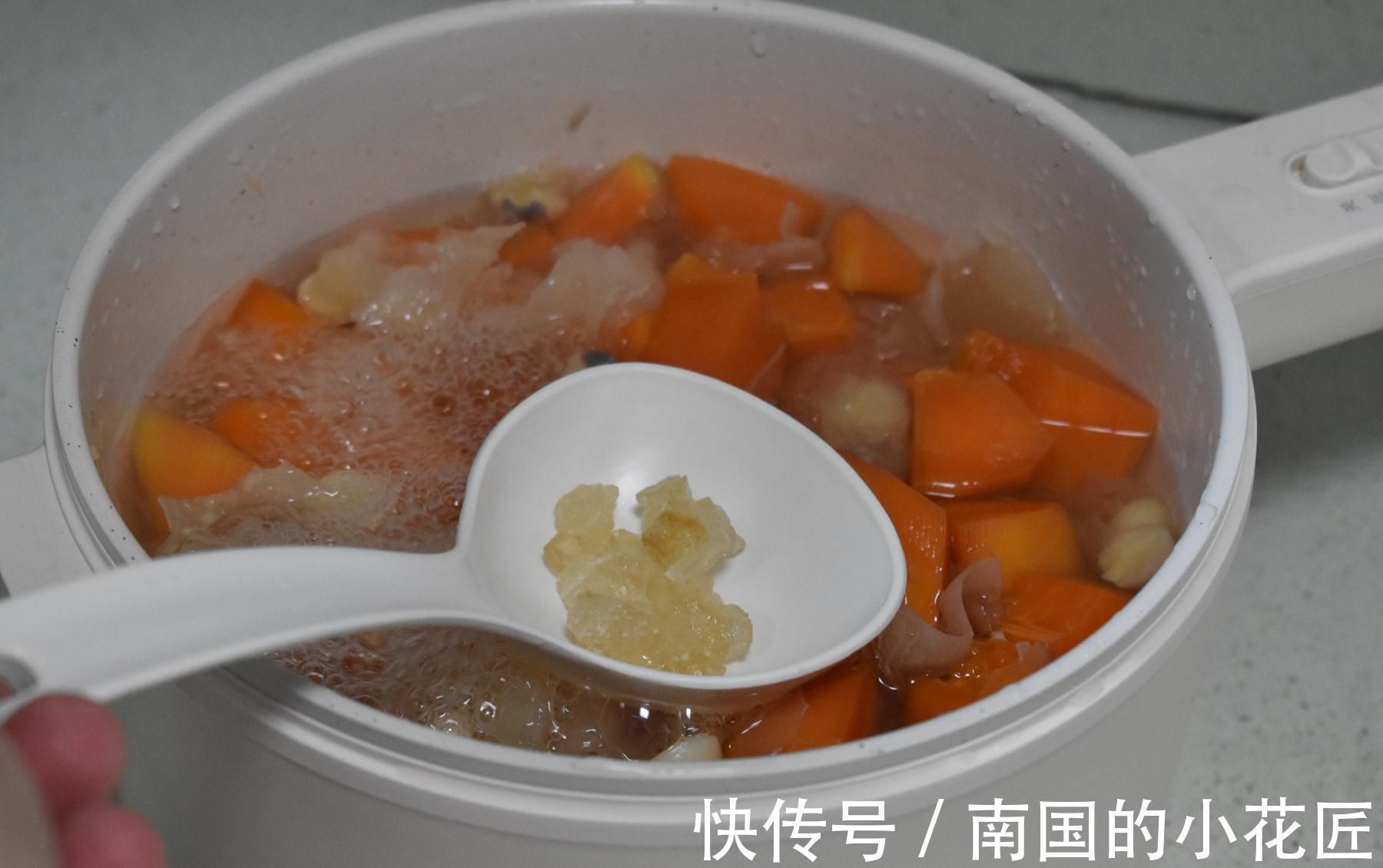 秋季要多喝汤，这汤用了3种食材香甜营养，清热润肺滋润过秋天