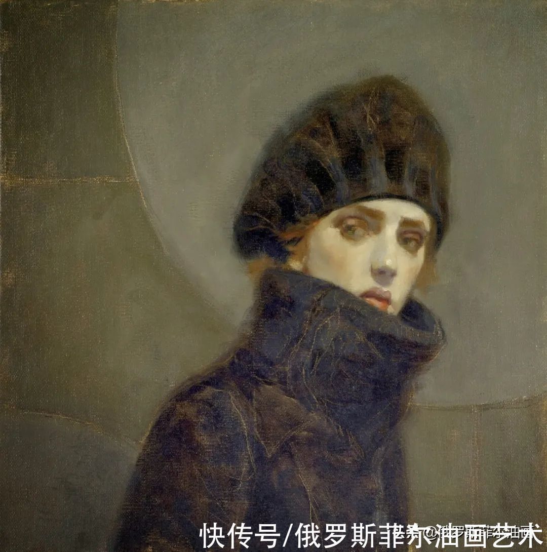 油画&美国画家桑德拉·弗朗德的油画里,充满了微妙而引人注目的情感