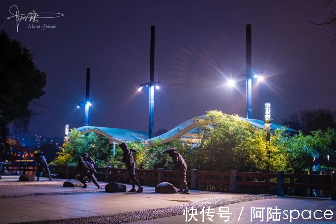 运河|随拍夜杭州之：冬雨迷蒙中，遇见运河遇见直街