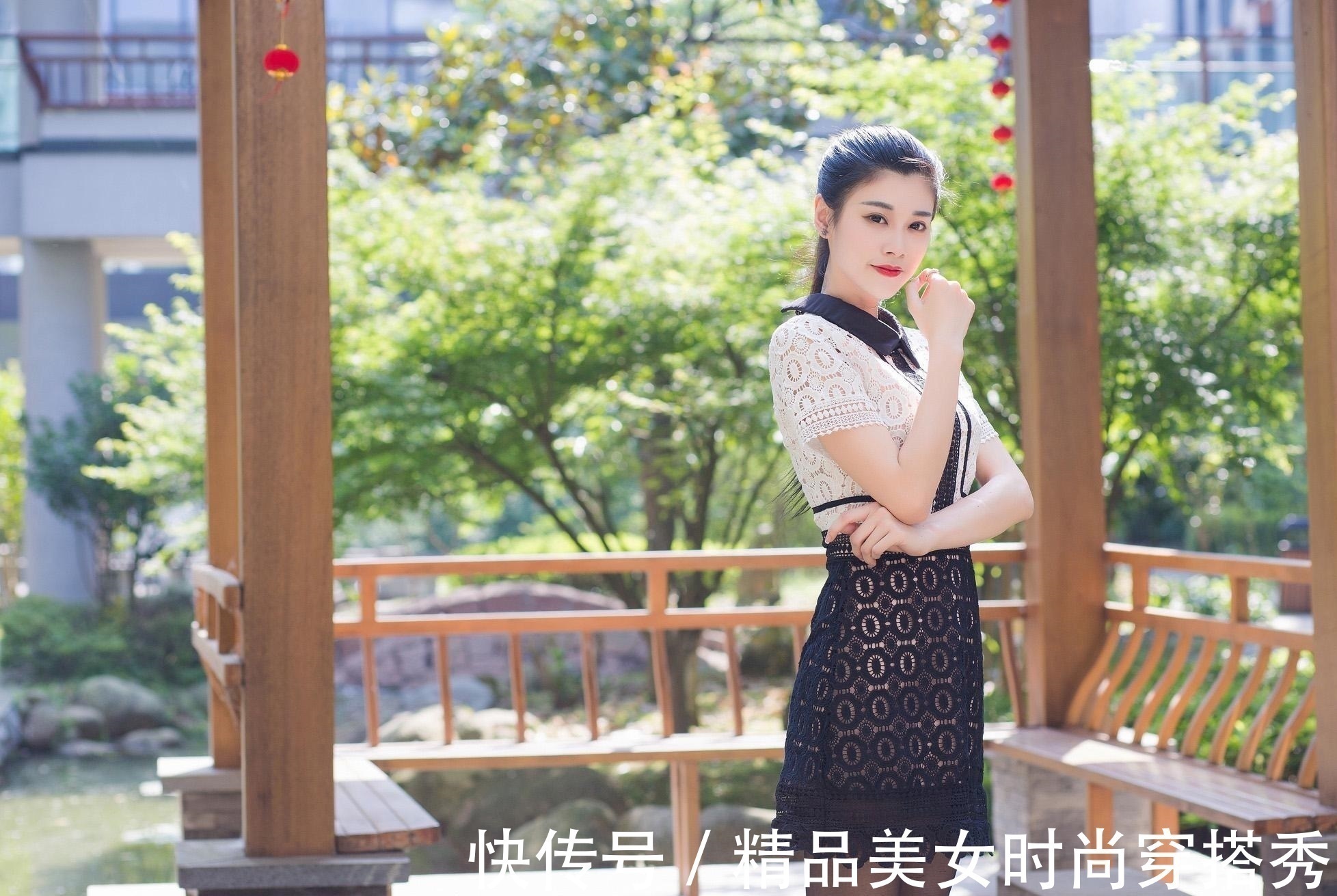 高跟鞋 简约又时尚的裙装搭配,给人一种简约的时尚美