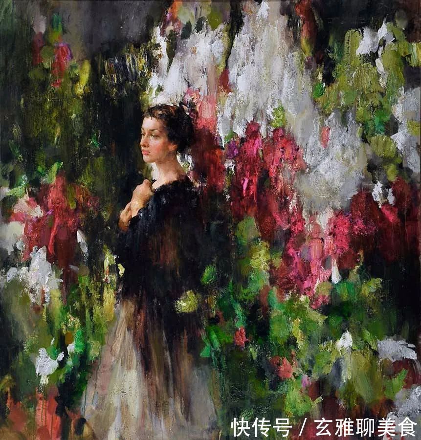 尼古拉&俄罗斯绘画大师级的素描和油画，恰到好处的美