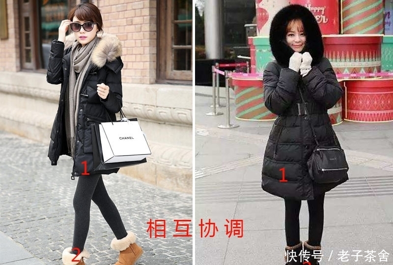 建议|羽绒服配雪地靴巨显胖?建议将2点学以致用,没有臃肿只有美丽