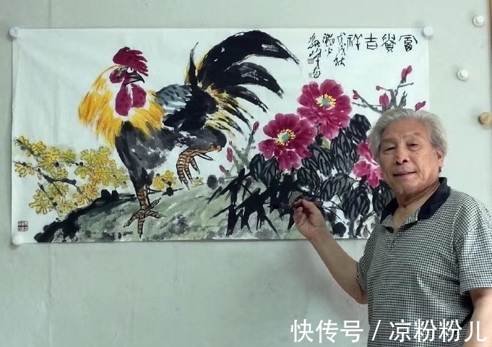 笔墨|著名大写意画家魏峰,笔墨酣畅淋漓,尽显大家风范