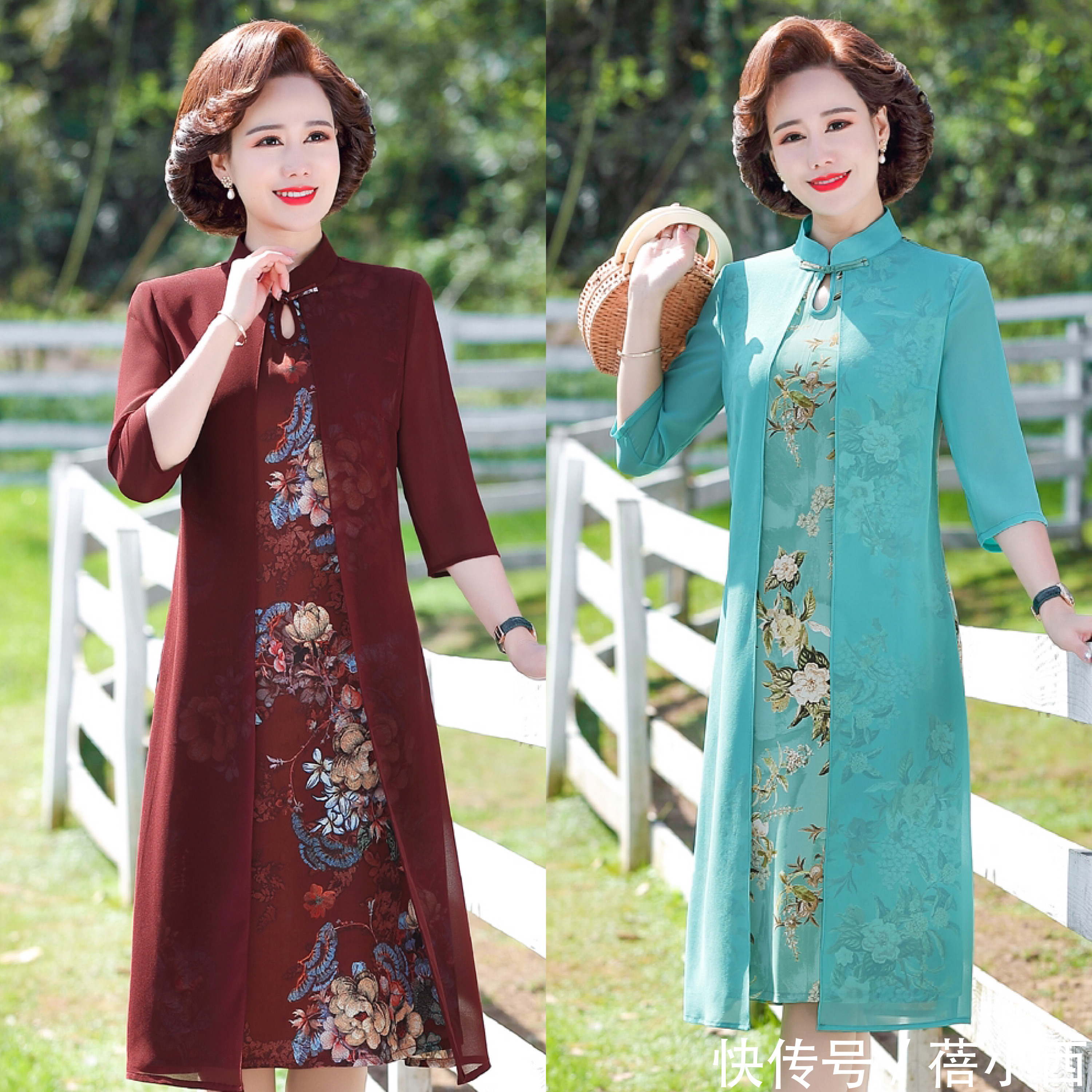 tips|年纪过了50岁的女人,学会穿衣打扮自己,微胖身材照样穿出好气质