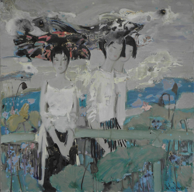 画家@乌克兰画家米哈伊尔的油画,洋溢着丰富的情感!