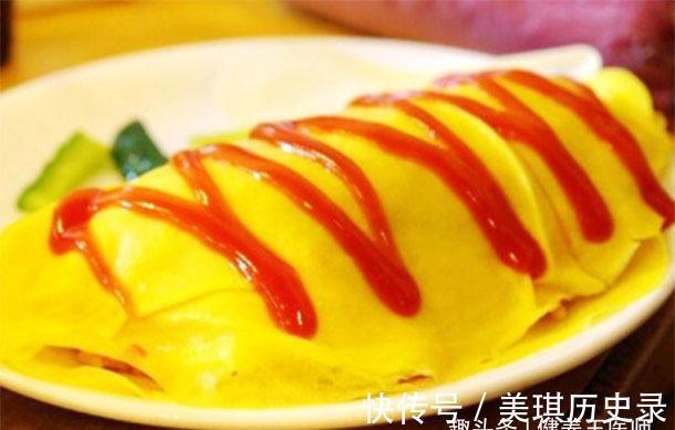 蛋包饭|一日之计在于晨早上不吃早饭没力气，多吃营养主食，增强体质